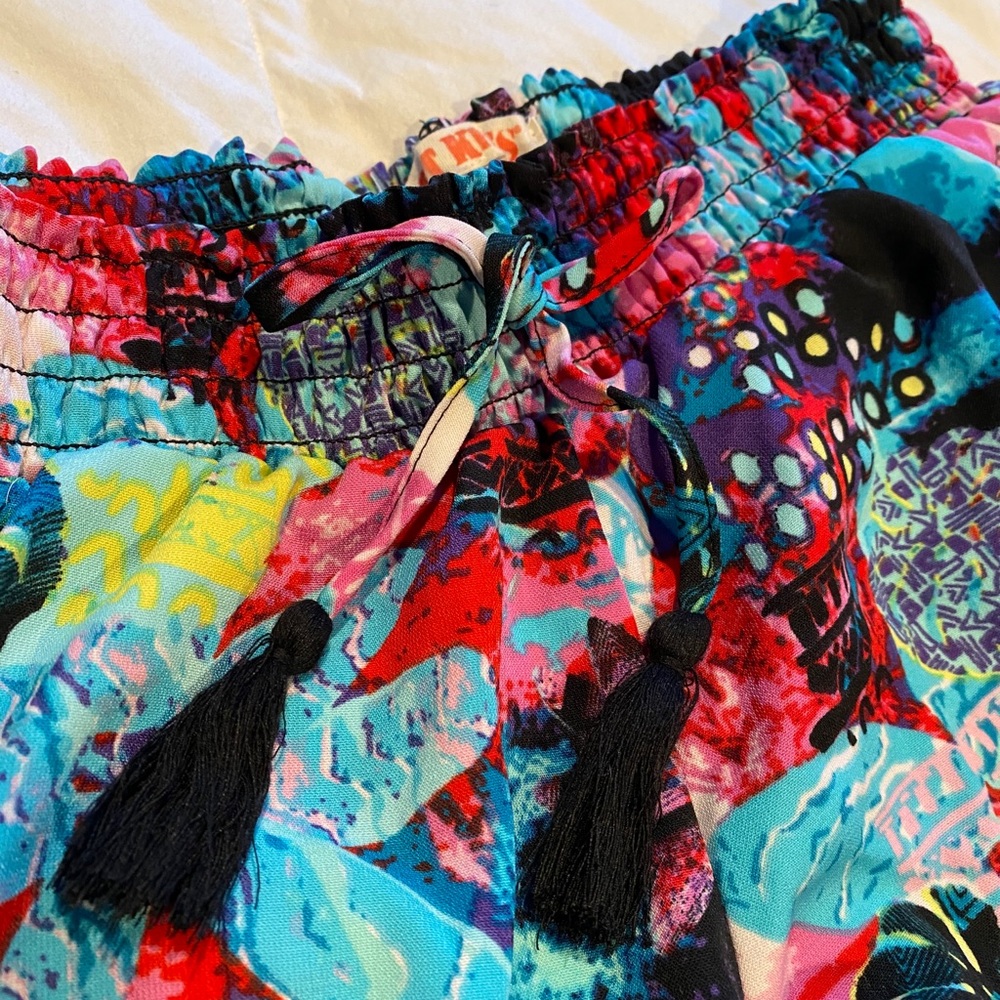 Silky lounge shorts - Picture 2 of 4